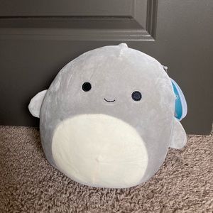 NWT 8” Gordon Gray Shark Squishmallow